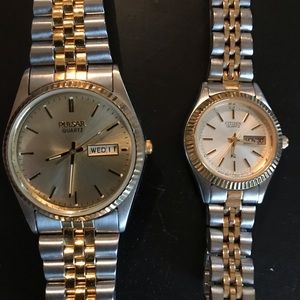 Pair of watches